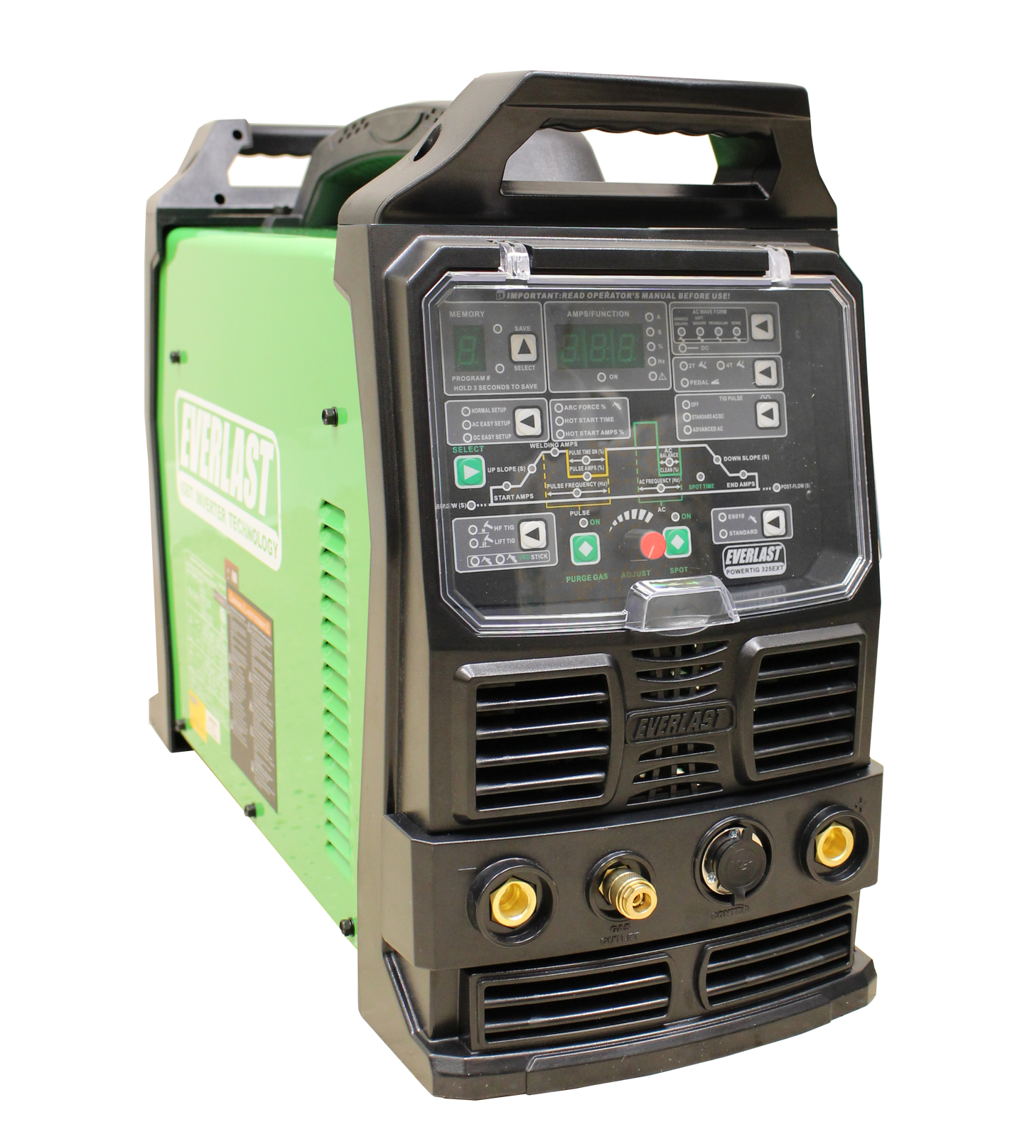 PowerTIG 325EXT (3 phase) - Everlast Welders Australia