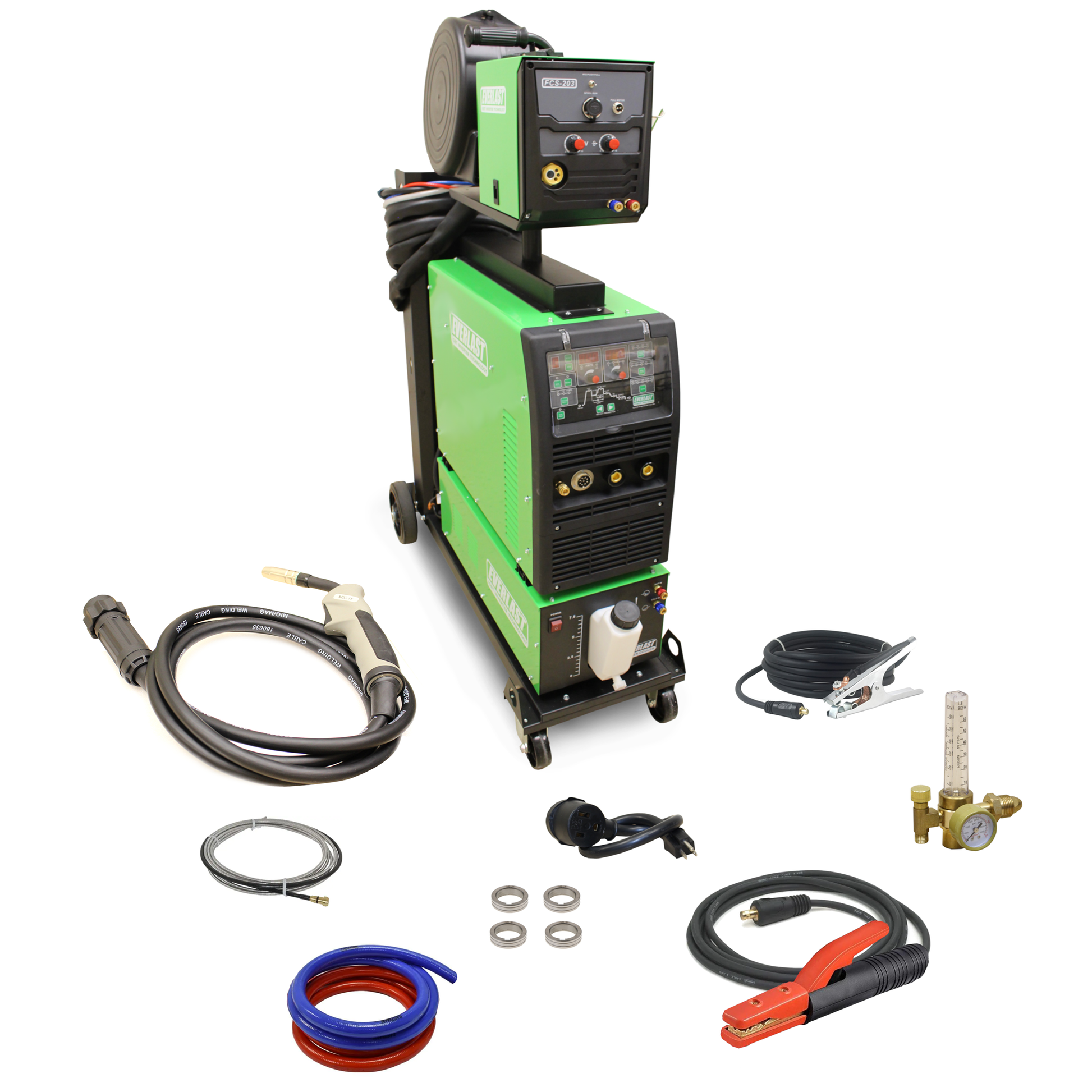 Power i-MIG 353DPi (Double Pulse MIG Welder) - Everlast Welders Australia 