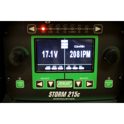 STORM 215C STCK-MIG-PLASMA - Everlast Welders Australia
